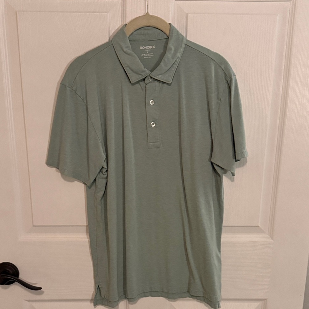 Bonobos Men's Sage Polo Shirt